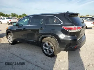2015 Toyota Highlander Hybrid Limited with VIN 5TDDCRFH1FS012013, listed as a Copart auction lot 58485304 with 186,179 mi miles and Salvage Title. Bid and sale history available at carsss.com. Image 2.
