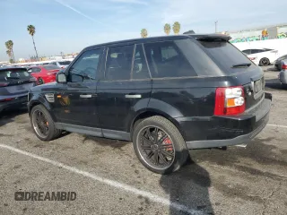 2007 Land Rover Range Rover Sport SC with VIN SALSH23407A986039, listed as a Copart auction lot 86101864 with 160,077 mi miles and Salvage title. Bid and sale history available at DreamBid. Image 2.