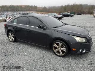 2012 Chevrolet Cruze LT w/2LT with VIN 1G1PG5SC9C7130460, listed as a Copart auction lot 45283315 with 186,684 mi miles and Salvage Title. Bid and sale history available at carsss.com. Image 4.
