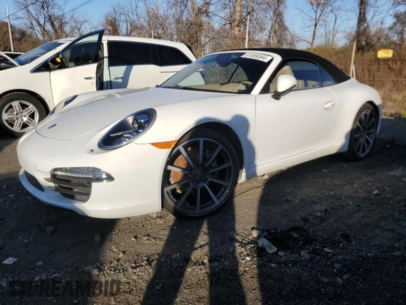 2013 Porsche 911 Carrera with VIN WP0CA2A98DS140522, listed as a Copart auction lot 81499364 with 0 mi miles and Salvage Title. Bid and sale history available at carsss.com. Image 1.