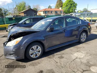 2011 Subaru Legacy 2.5i with VIN 4S3BMCA68B3233675, listed as a Copart auction lot 57117565 with 109,048 mi miles and Salvage title. Bid and sale history available at DreamBid. Image 1.