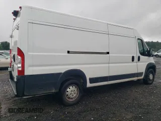 2023 Ram ProMaster Cargo with VIN 3C6MRVJG8PE532461, listed as a Copart auction lot 66780004 with 10,808 mi miles and Salvage Title. Bid and sale history available at DreamBid. Image 3.