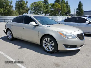 2016 Buick Regal Premium I with VIN 2G4GR5EX0G9157448, listed as a Copart auction lot 69641424 with 97,805 mi miles and Salvage title. Bid and sale history available at DreamBid. Image 4.