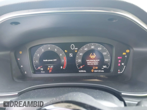 2023 Acura Integra w/A-Spec Package with VIN 19UDE4H39PA025767, listed as a IAAI auction lot 42414288 with 24,125 mi miles and . Bid and sale history available at DreamBid. Image 7.