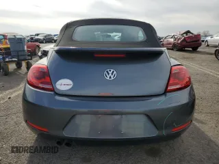 2015 Volkswagen Beetle 1.8T w/Tech with VIN 3VW517AT5FM812045, listed as a Copart auction lot 49538615 with Not Provided miles and Salvage Title. Bid and sale history available at DreamBid. Image 6.