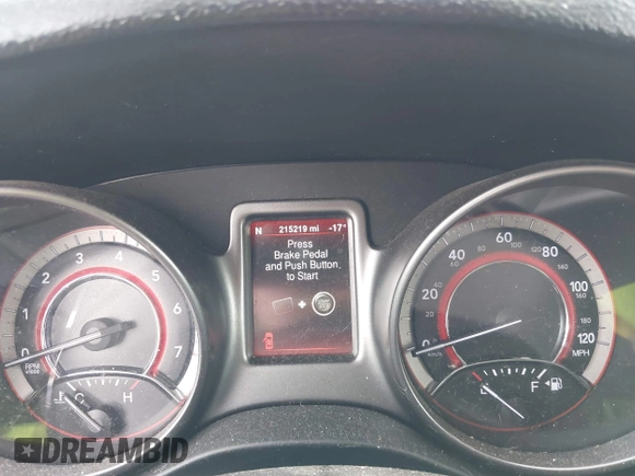 2015 Dodge Journey Crossroad with VIN 3C4PDDGG6FT740760, listed as a IAAI auction lot 42428742 with 215,219 mi miles and . Bid and sale history available at DreamBid. Image 7.