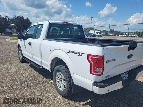 2017 Ford F-150 XL with VIN 1FTEX1EP3HKC76119, listed as a IAAI auction lot 42844369 with 193,396 mi miles and . Bid and sale history available at DreamBid. Image 8.