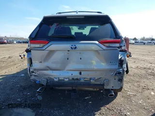 2024 Toyota RAV4 Hybrid XLE Premium with VIN JTMB6RFV8RD134274, listed as a IAAI auction lot 41846740 with 12,648 mi miles. Bid and sale history available at carsss.com. Image 17.