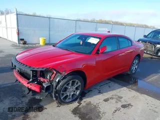 2015 Dodge Charger SXT with VIN 2C3CDXJG6FH754728, listed as a IAAI auction lot 41947562 with 191,286 mi miles. Bid and sale history available at carsss.com. Image 18.