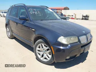 2008 BMW X3 3.0si with VIN WBXPC93478WJ12556, listed as a IAAI auction lot 42824758 with 230,982 mi miles and . Bid and sale history available at DreamBid. Image 1.