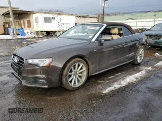 2015 Audi A5 Premium Plus z VIN WAUMFAFHXFN001880, wystawiony jako Copart lot #44634005 z przebiegiem 100 531 mil mil oraz Szkoda całkowita • Salvage title. Historia ofert i sprzedaży dostępna na DreamBid. Obrazek 1.