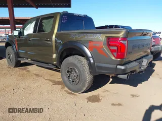 2024 Ford F-150 Raptor with VIN 1FTFW1RJ6RFB90004, listed as a IAAI auction lot 41380511 with 2,283 mi miles and . Bid and sale history available at DreamBid. Image 3.