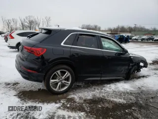 2019 Audi Q3 S line Premium Plus with VIN WA1EECF38K1065065, listed as a Copart auction lot 89388275 with 50,883 mi miles and Salvage Title. Bid and sale history available at carsss.com. Image 3.