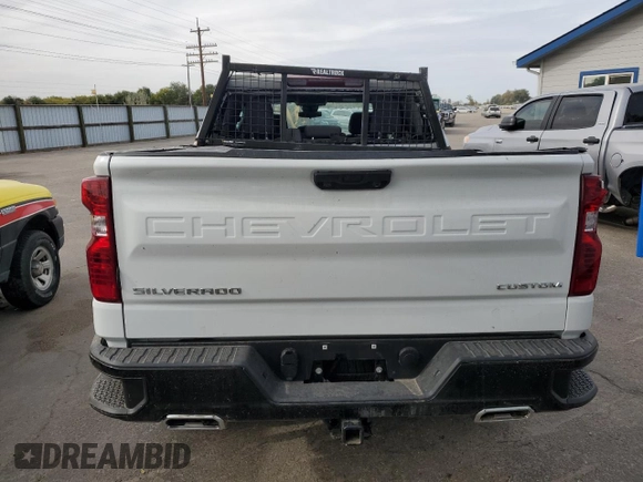 2024 Chevrolet Silverado 1500 Custom Trail Boss with VIN 3GCUDCED0RG387337, listed as a Copart auction lot 74024324 with 0 mi miles and Salvage Title. Bid and sale history available at carsss.com. Image 6.