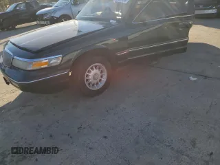 1997 Mercury Grand Marquis LS with VIN 2MELM75W2VX638121, listed as a Copart auction lot 88725135 with 135,475 mi miles and Salvage Title. Bid and sale history available at DreamBid. Image 1.