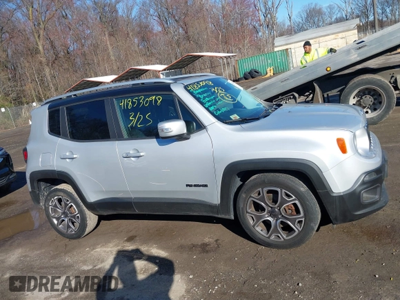2017 Jeep Renegade Limited с VIN ZACCJBDB7HPE87317, выставлен на аукционе IAAI как лот 41853098 с пробегом 88 638 миль миль и . История ставок и продаж доступна на DreamBid. Изображение 13.