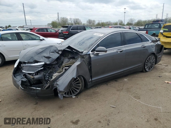 2015 Lincoln MKZ with VIN 3LN6L2J9XFR625584, listed as a Copart auction lot 54835625 with 169,062 mi miles and Clean title. Bid and sale history available at DreamBid. Image 1.