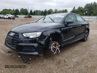 2020 Audi A3 Sedan S line Premium with VIN WAUBEGFF5LA091244, listed as a Copart auction lot 56398174 with 13,710 mi miles and Salvage Title. Bid and sale history available at carsss.com. Image 1.