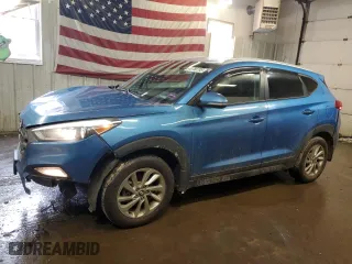 2016 Hyundai Tucson Eco with VIN KM8J3CA23GU040682, listed as a Copart auction lot 46780785 with 167,887 mi miles and Salvage Title. Bid and sale history available at carsss.com. Image 1.