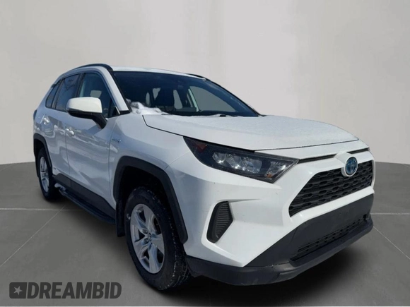 2021 Toyota RAV4 Hybrid LE with VIN 2T3M6RFV6MW00885, listed as a Copart auction lot 52413215 with 171,261 mi miles and Clean Title. Bid and sale history available at carsss.com. Image 1.