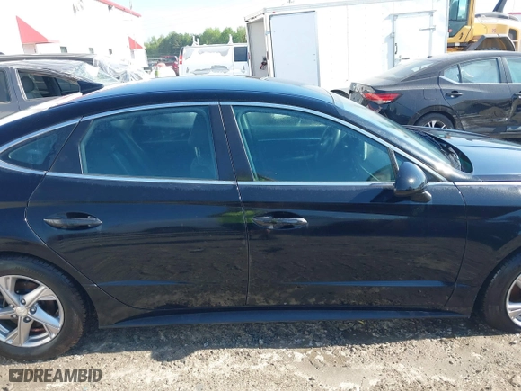 2020 Hyundai Sonata SE with VIN 5NPEG4JA9LH056882, listed as a IAAI auction lot 41822599 with 104,050 mi miles. Bid and sale history available at carsss.com. Image 13.
