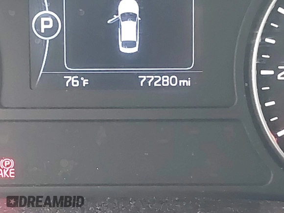 2016 Kia Optima LX with VIN 5XXGT4L37GG071644, listed as a IAAI auction lot 42715825 with 77,280 mi miles and . Bid and sale history available at DreamBid. Image 6.