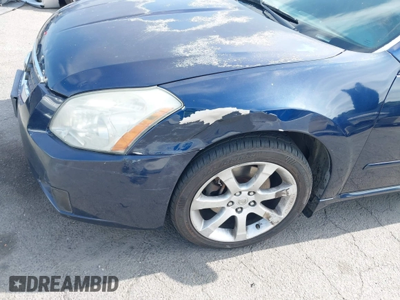 2007 Nissan Maxima SE z VIN 1N4BA41E27C824409, wystawiony jako IAAI lot #42367195 z przebiegiem 125 696 mil mil oraz . Historia ofert i sprzedaży dostępna na DreamBid. Obrazek 6.