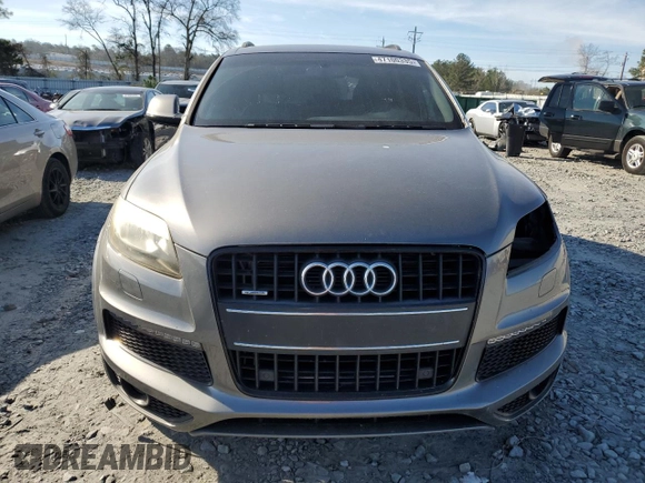 2013 Audi Q7 3.0T S line Prestige with VIN WA1DGAFE4DD006754, listed as a Copart auction lot 47100335 with 143,063 mi miles and Salvage Title. Bid and sale history available at carsss.com. Image 4.