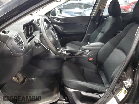 2015 Mazda 3 i SV with VIN JM1BM1T77F1273127, listed as a Copart auction lot 50403795 with 135,182 mi miles and Salvage Title. Bid and sale history available at carsss.com. Image 7.