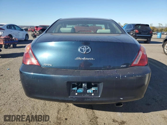 2006 Toyota Solara SE with VIN 4T1CE38P86U689929, listed as a Copart auction lot 76545854 with 146,841 mi miles and Salvage Title. Bid and sale history available at DreamBid. Image 6.