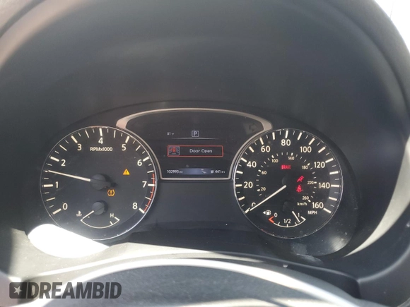 2016 Nissan Altima SR with VIN 1N4AL3AP3GC242465, listed as a Copart auction lot 59817025 with 102,993 mi miles and Salvage title. Bid and sale history available at DreamBid. Image 9.