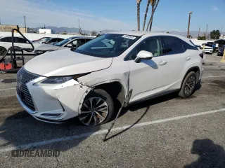 2020 Lexus RX with VIN 2T2AZMAA3LC155530, listed as a Copart auction lot 45463645 with 69,776 mi miles and Salvage Title. Bid and sale history available at carsss.com. Image 1.
