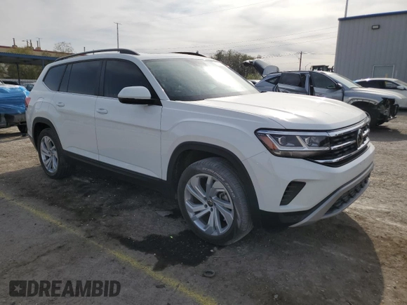 2022 Volkswagen Atlas SE z VIN 1V2KR2CA8NC534267, wystawiony jako Copart lot #52373235 z przebiegiem 50 349 mil mil oraz Szkoda całkowita • Salvage title. Historia ofert i sprzedaży dostępna na DreamBid. Obrazek 4.