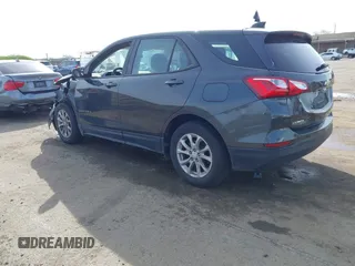 2020 Chevrolet Equinox LS with VIN 3GNAXHEV5LS519388, listed as a IAAI auction lot 41838631 with 128,907 mi miles. Bid and sale history available at carsss.com. Image 3.