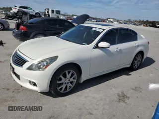 2013 Infiniti G37 x with VIN JN1CV6AR0DM352009, listed as a Copart auction lot 48071885 with 129,681 mi miles and Salvage Title. Bid and sale history available at carsss.com. Image 1.