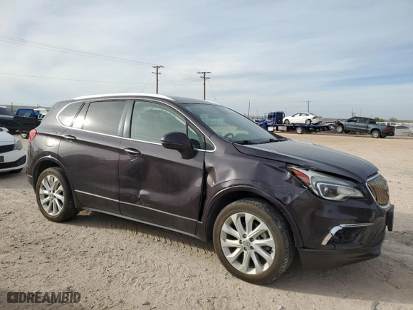2018 Buick Envision Premium with VIN LRBFX3SX5JD049866, listed as a Copart auction lot 77942913 with 45,239 mi miles and Salvage Title. Bid and sale history available at carsss.com. Image 4.