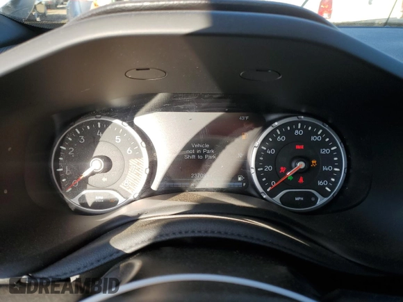 2021 Jeep Renegade Limited with VIN ZACNJDD14MPN35567, listed as a Copart auction lot 53393075 with 23,708 mi miles and Non repairable. Bid and sale history available at DreamBid. Image 9.