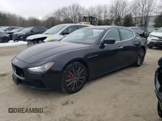 2017 Maserati Ghibli S Q4 with VIN ZAM57RTA9H1248758, listed as a Copart auction lot 43230845 with 59,167 mi miles and Salvage title. Bid and sale history available at DreamBid. Image 1.