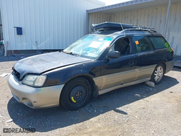 2000 Subaru Legacy Wagon Outback Ltd with VIN 4S3BH6864Y7638462, listed as a IAAI auction lot 39299645 with 1 mi miles. Bid and sale history available at carsss.com. Image 2.