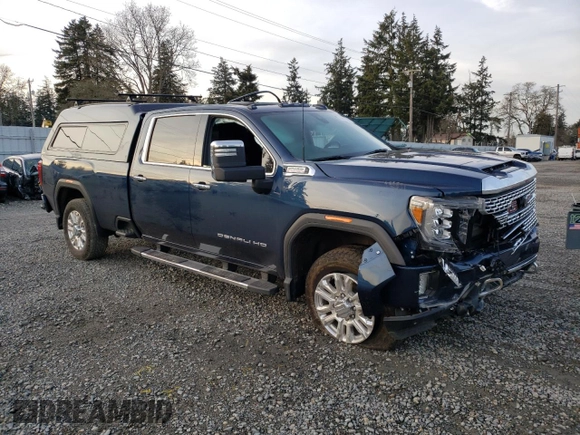 2020 GMC Sierra 3500HD Denali z VIN 1GT49WEY5LF210345, wystawiony jako Copart lot #89412745 z przebiegiem 20 328 mil mil oraz Szkoda całkowita • Salvage title. Historia ofert i sprzedaży dostępna na DreamBid. Obrazek 4.