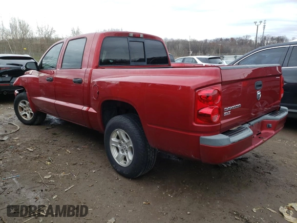 2007 Dodge Dakota SLT with VIN 1D7HE48K57S262960, listed as a Copart auction lot 79107713 with 187,678 mi miles and Non Repairable. Bid and sale history available at DreamBid. Image 2.
