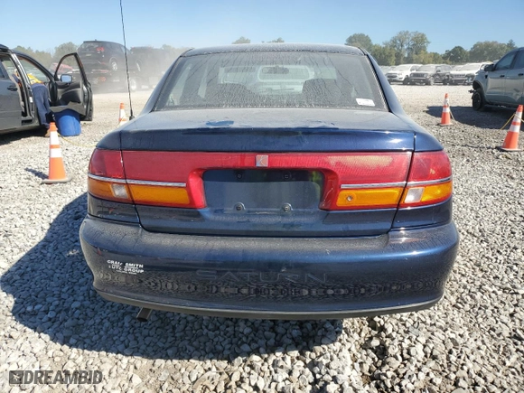 2000 Saturn LS with VIN 1G8JU52F7YY645498, listed as a Copart auction lot 75295614 with 140,554 mi miles and Salvage Title. Bid and sale history available at carsss.com. Image 6.