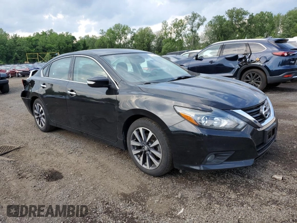 2017 Nissan Altima SL with VIN 1N4AL3AP1HC191601, listed as a Copart auction lot 61574595 with 110,251 mi miles and Salvage title. Bid and sale history available at DreamBid. Image 4.
