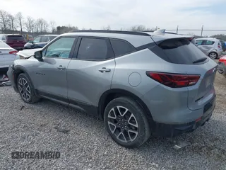 2023 Chevrolet Blazer RS with VIN 3GNKBKRS1PS185611, listed as a IAAI auction lot 41779239 with 33,209 mi miles and . Bid and sale history available at DreamBid. Image 3.