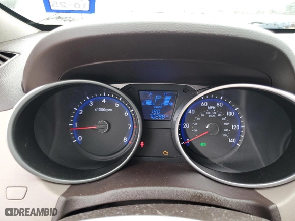 2015 Hyundai Tucson SE with VIN KM8JU3AG1FU091833, listed as a Copart auction lot 44703665 with 70,298 mi miles and Salvage Title. Bid and sale history available at carsss.com. Image 9.