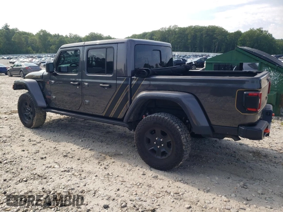 2021 Jeep Gladiator Mojave z VIN 1C6JJTEG8ML594082, wystawiony jako Copart lot #60830745 z przebiegiem 27 528 mil mil oraz Szkoda całkowita • Salvage title. Historia ofert i sprzedaży dostępna na DreamBid. Obrazek 2.