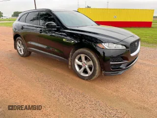 2017 Jaguar F-Pace 20d Premium with VIN SADCJ2BN9HA096252, listed as a Copart auction lot 55564935 with 98,439 mi miles and Clean Title. Bid and sale history available at DreamBid. Image 1.