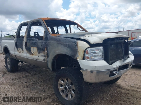 2005 Ford F-250 XL with VIN 1FTSW21P95EB20209, listed as a IAAI auction lot 42501776 with Not provided miles and . Bid and sale history available at DreamBid. Image 1.
