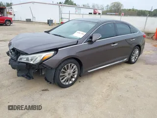 2015 Hyundai Sonata Limited with VIN 5NPE34AF4FH037765, listed as a IAAI auction lot 41887280 with 235,024 mi miles and . Bid and sale history available at carsss.com. Image 18.