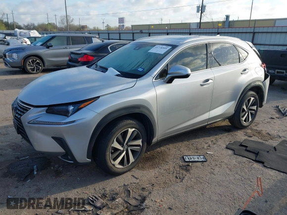 2018 Lexus NX with VIN JTJYARBZ9J2097329, listed as a IAAI auction lot 41776955 with 49,048 mi miles. Bid and sale history available at carsss.com. Image 2.